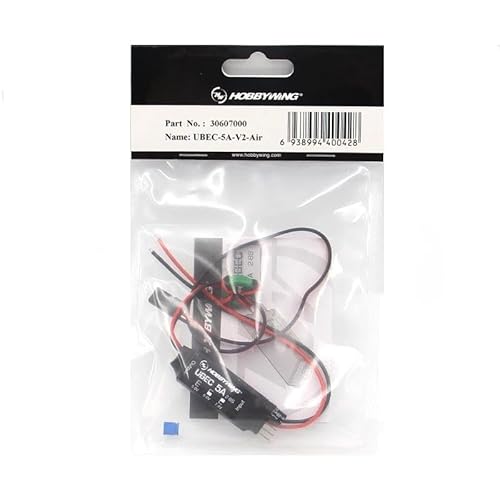 SPARKHOBBY UBEC 3A 2-6S Lipo / 5A 2-8S Lipo Spannungsregelung Stromversorgungsmodul Anti-Jamming für Hobbywing BEC Geeignet für RC Starrflügler Drohnen (4PCS UBEC 5A -V2-Luft) von SPARKHOBBY