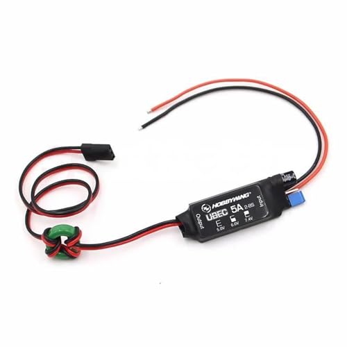 SPARKHOBBY UBEC 3A 2-6S Lipo / 5A 2-8S Lipo Spannungsregelung Stromversorgungsmodul Anti-Jamming für Hobbywing BEC Geeignet für RC Starrflügler Drohnen (UBEC 5A -V2-Air 1PC) von SPARKHOBBY