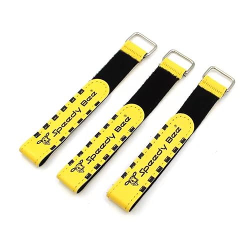 6 pcs Speedybee Akku-Kabelbinder, magischer Kabelbinder, 220 x 20 mm, Nylon-Ledermaterial, für RC Bee35, 8,9 cm Rahmen, Drohne DIY (6 Stück) von SPARKHOBBY