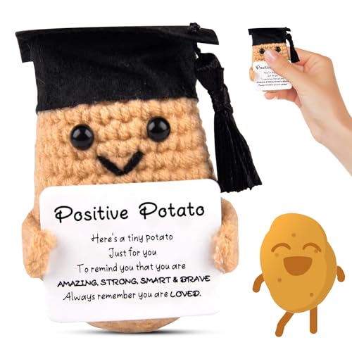 SPERMUOY Positive kartoffel Mini,Lustige Positive Kartoffe,Pocket Hug Positive Potato,Positive Potato Mini kartoffel positiv,Positive Potato Geschenk für Freunde Eltern Kinder von SPERMUOY