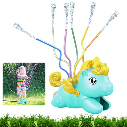 SPERMUOY Outdoor Sprinkler Wasserspielzeug,Wasserspielzeug Outdoor Garten Rasensprenger Kinder,Wasserspielzeug Garten Kinder Sprinkler Wassersprinkler für Jungen Mädchen von SPERMUOY