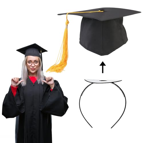 SPHERETRON Graduation Hat Holder Secure Graduation Cap Abschluss Hut Hutstütze Graduation Cap Insert Headband Abschluss Zubehör Graduation Cap Insert für die Abschlussfeier vom Hochschule von SPHERETRON