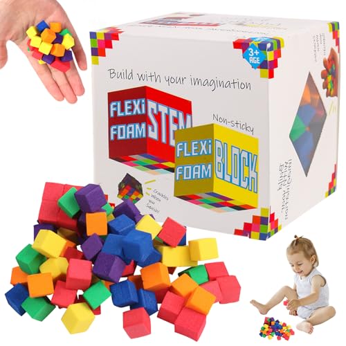 SPHERETRON Sensorik Spielzeug Klebende Bausteine Kinder Sensorische Bausteine Kleine Schaumstoff Bausteines Sensorisches Spielzeug Autismus Kleine Klebende Bausteines Für 3 Jahre Und Über Kinder SPHERETRON Sensorik Spielzeug Klebende Bausteine Kinder Sensorische Bausteine Kleine Schaumstoff Bausteines Sensorisches Spielzeug Autismus Kleine Klebende Bausteines Für 3 Jahre Und Über Kinder von SPHERETRON