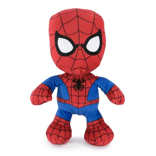 Famosa 760015297 Spider-Man Spiderman Floppy Plüschfigur, 30 cm von SPIDER-MAN