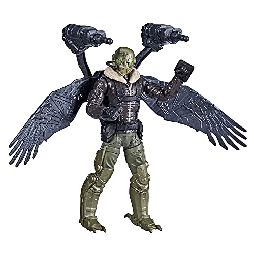 Spider-Man Marvel Deluxe Wing Blast Marvel's Vulture Actionfigur, Blasts Included Projectiles, Ages 4 and Up von SPIDER-MAN