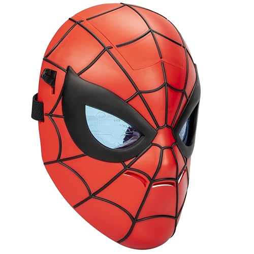 Marvel Spider-Man Maske mit Lichteffekt, Rollenspielzeug von Hasbro