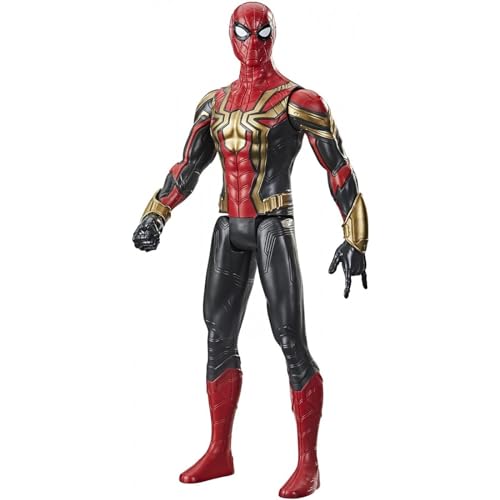 Spider-Man Marvel Titan Hero Series 30 cm Iron Integration Suit Action Figure Toy, Inspired Movie, for Kids Ages 4 and Up von SPIDER-MAN