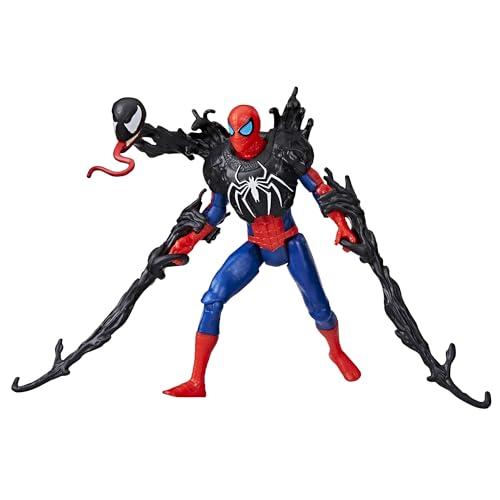 Spider-Man Marvel VenomVersus Epic World of Action Deluxe Figur mit Zubehör, 10,2 cm Superhelden-Spielzeug für Kinder ab 4 Jahren von SPIDER-MAN