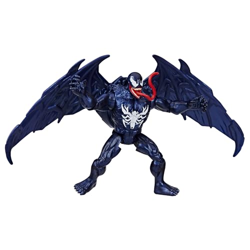 Spider-Man Marvel VenomVersus Epic World of Action Deluxe Venom Figur mit Zubehör, 10,2 cm Superhelden-Spielzeug für Kinder ab 4 Jahren von SPIDER-MAN