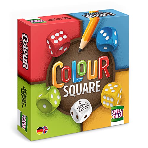 SPIEL DAS! Verlag - Colour Square - spannendes Roll & Write, Würfelspiel für die ganze Familie! von SPIEL DAS! Verlag