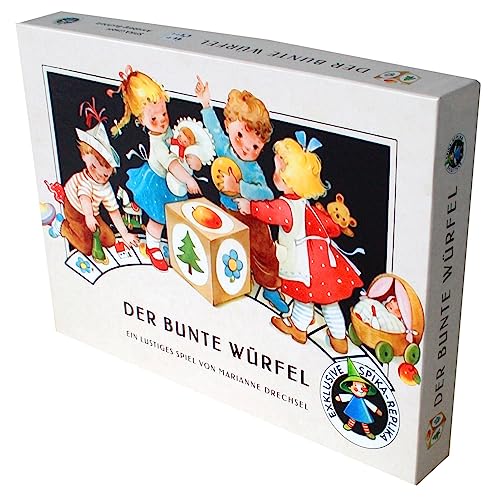 SPIKA | Der Bunte Würfel | Brettspiel | ab 4 Jahre | 2-4 Spieler von SPIKA