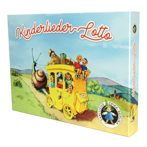 SPIKA | Kinderlieder-Lotto | Brettspiel | ab 4 Jahre | 2-6 Spieler von SPIKA