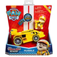 SPIN MASTER 28192 PAW Patrol - Rubbles Race & Go Deluxe Basis Fahrzeug mit Figur (Ready, Race, Rescue) von SPIN MASTER™