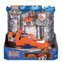 SPIN MASTER 41462 PAW Patrol, Rescue Knights Basis Fahrzeug Spielzeugauto von Zuma mit Welpenfigur von SPIN MASTER™