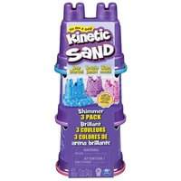 SPIN MASTER 52126 Kinetic Sand Schimmer Sand 3er Pack, 340 g von SPIN MASTER™