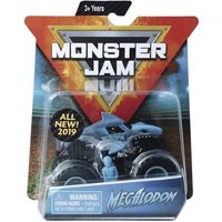 SPIN MASTER 55348 MNJ MONSTER JAM 1:64 Original Truck mit Stunt-Hindernis, sortiert von SPIN MASTER™