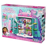 SPIN MASTER 6060414 Gabby‘s Dollhouse, Puppenhaus mit 2 Spielzeugfiguren, 8 Möbelstücken, 3 Zubehörteilen, 2 Überraschungsboxen und Geräuschen, geeignet für Kinder ab 3 Jahren von SPIN MASTER™