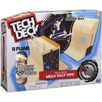 SPIN MASTER 6064164 Tech Deck, Danny Way Mega Half Pipe X-Connect Park Creator, anpassbares Rampenset mit besonderem Plan B Fingerboard, Kinderspielzeug für Jungen und Mädchen von SPIN MASTER™