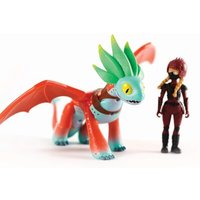 SPIN MASTER 6066720 DreamWorks Dragons „Die 9 Welten“ - Adventure Set mit Drache und Reiter Figur, Alex und Feathers von SPIN MASTER™