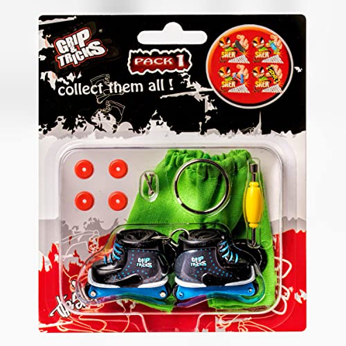 Grip & Tricks - Finger Roller - Mini Roller Freestyle Pack1 - Mini Inline Skate Freestyle von SPIRITRIDERS GRIP TRICKS