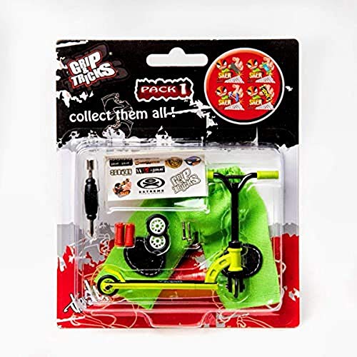 Grip & Tricks - Finger Scooter - Skate - Pack1 - Dimensions: 22 X 13,5 X 2 cm von SPIRITRIDERS GRIP TRICKS