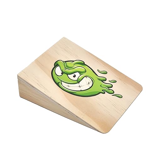 SPITBOARDS Fingerboard Kicker Ramps Obstacles Green Slime Logo von SPITBOARDS