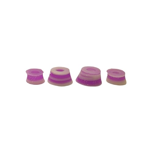 SPITBOARDS Fingerboard Swirl Bushings Duro Series 78A Purple - White SPITBOARDS Fingerboard Swirl Bushings Duro Series 78A Purple - White von SPITBOARDS