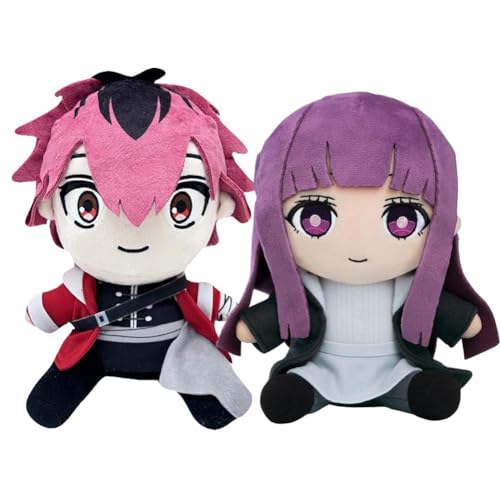 Freeze: Beyond Journey's End 2pcs Far/Freeze Anime 25cm Kuscheliges Cartoon Tier Geburtstagsgeschenke (Fern+stark) von SPSMOKH