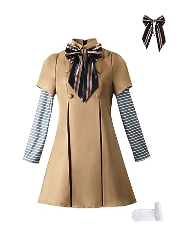 SPY FAMILY Megan 4 Stück Cosplay Kleid Megan Kostüm (XL) von SPY FAMILY