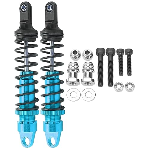 SPYMINNPOO 2pcs RC -StoßDämpfer, RC -Dämpferöl 173 Mm Aluminium -StoßDämpfer Dämpfer für HSP 94050 1/5 RC Benzin Offroad -Autos (Blue) von SPYMINNPOO