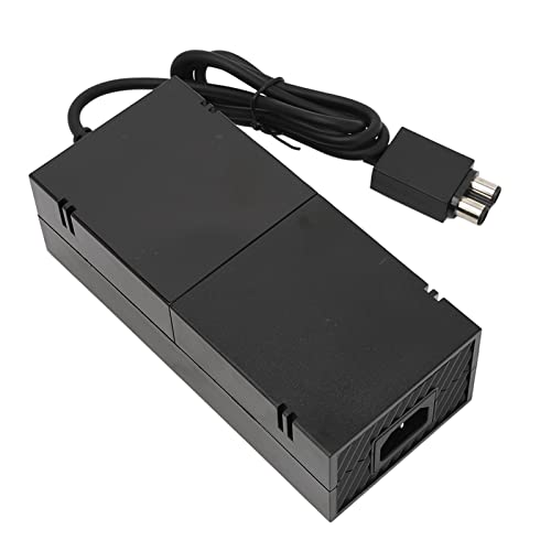 SPYMINNPOO AC-Netzteil-Brick-Adapter, Geräuscharmer Lüfter, für Konsole mit LED-Anzeigeleuchte, 220-W-Standby-AC-Adapter für (EU-Stecker) von SPYMINNPOO