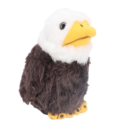 SPYMINNPOO Bald Eagle Plüschspielzeug, Lebensechte Weiche Puppengefüllte Tierspielzeug 17 cm Höhe für Wohnkultur, Büroverzierung SPYMINNPOO Bald Eagle Plüschspielzeug, Lebensechte Weiche Puppengefüllte Tierspielzeug 17 cm Höhe für Wohnkultur, Büroverzierung von SPYMINNPOO