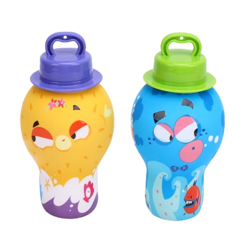 SPYMINNPOO Bubble Maker, Spill Proof Stab Sanfte Lösung Vibrant Bubbles Spielzeug für die Hand-Augen-Koordination SPYMINNPOO Bubble Maker, Spill Proof Stab Sanfte Lösung Vibrant Bubbles Spielzeug für die Hand-Augen-Koordination von SPYMINNPOO