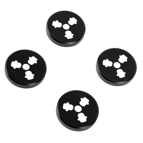 SPYMINNPOO Drohnenmotorkappe, Schutz mit Luft- und Raumfahrt Aluminiumlegierung, 4pcs Spritzsichere Kappen für Luft 3S/3 Fliegen, Leichte Abdeckungen für Außen-, Windige, Staubige oder Feuchte (BLACK) SPYMINNPOO Drohnenmotorkappe, Schutz mit Luft- und Raumfahrt Aluminiumlegierung, 4pcs Spritzsichere Kappen für Luft 3S/3 Fliegen, Leichte Abdeckungen für Außen-, Windige, Staubige oder Feuchte (BLACK) von SPYMINNPOO