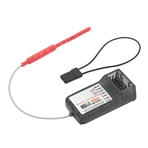 SPYMINNPOO FS R6B 2,4 GHz 6Ch RC -Empfänger, RC -Senderersatz -Ersatzkompatibel mit I6 I10 Th9X FS CT6B FS T6 Receiver von SPYMINNPOO