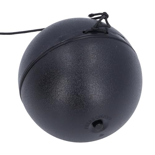 SPYMINNPOO Interaktives Katzenballspielzeug, Automatischer, Intelligenter Rollball, Lindert Langeweile, Bissfestigkeit, Selbstdrehende Spielzeugbälle für Katzen (Black) von SPYMINNPOO