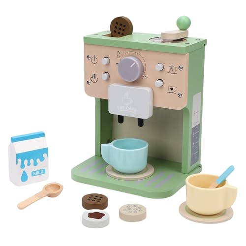 SPYMINNPOO Kaffeemaschine Spielzeug, Kleinkind Playset Imaginative Spielzeug to und Totzutieren Küchenaccessoires für Mädchen SPYMINNPOO Kaffeemaschine Spielzeug, Kleinkind Playset Imaginative Spielzeug to und Totzutieren Küchenaccessoires für Mädchen von SPYMINNPOO