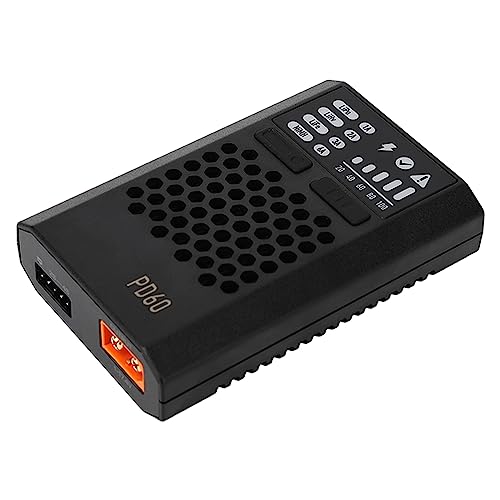 SPYMINNPOO PD60 Balance-Akkuladegerät, 60 W 3 A USB-C-Eingang PD60 Balance-Akkuladegerät für Life LiHv LiPo 1-4S NiMH Cd1 12 von SPYMINNPOO