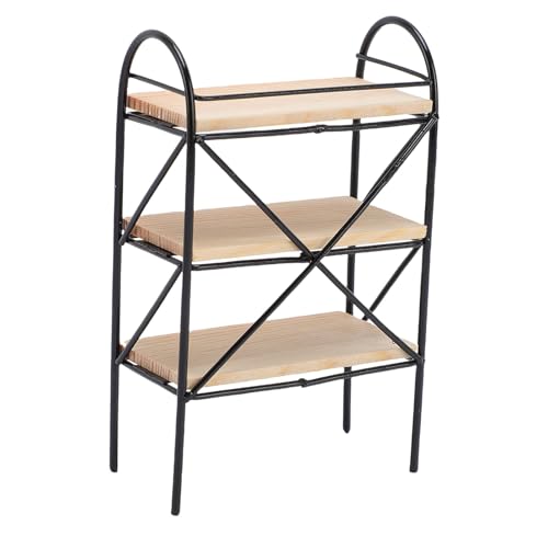 SPYMINNPOO Puppenhaus-Bücherregal, Mini-Bücherständer aus Eisen Im Maßstab 1:12, Puppenhaus-Dekor, Puppenhaus-Möbelzubehör für und Mädchen SPYMINNPOO Puppenhaus-Bücherregal, Mini-Bücherständer aus Eisen Im Maßstab 1:12, Puppenhaus-Dekor, Puppenhaus-Möbelzubehör für und Mädchen von SPYMINNPOO