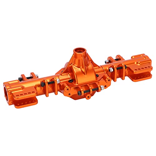 SPYMINNPOO RC -Achsengehäuse Upgrade -Teile, Aluminiumlegierung RC Bridge Shell Ersatzbrückengehäuse für LOSI LMT 1/8 RC -Auto (ORANGE) von SPYMINNPOO