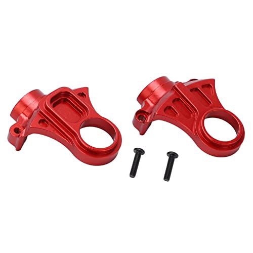 SPYMINNPOO RC Car Differential Yoke Set, Legierdifferential -Joch -Set Diff -Deckungsfall RC -Auto -Upgrade -Teile für Granit 1/10 Fernbedienungsauto (Rot) von SPYMINNPOO