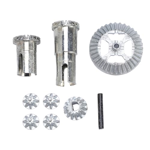 SPYMINNPOO RC-Car-Differentialgetriebe, Leichtes, Schnell zu Reparierendes Differential-Kit aus Metall Vorne und Hinten für HS18301 18302 18303 18304 18311 von SPYMINNPOO