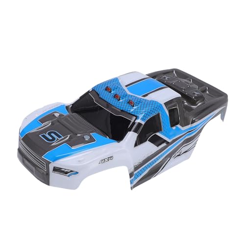 SPYMINNPOO RC-Car-Karosserieabdeckung, Leichte RC-Car-Shell-Abdeckung, Verformungssicher, Ersatzteile, PVC-Ersatz für RC-Car-Karosserie (Blue) von SPYMINNPOO