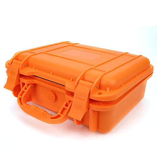 SPYMINNPOO RC-Drohnen-Tragetasche, wasserdichte Drohnen-Tragetasche, Schützende Hartschalen-Aufbewahrungsbox für Mini (ORANGE) von SPYMINNPOO