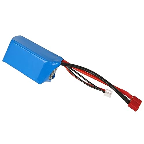 SPYMINNPOO RC-Lithium-Batterie, 7,4 V 1800 MAh LiPo-Batterie RC-Auto-Lithium-Batterie-Ersatz für WLtoys A959 B A969 B A979 B K929 B Ferngesteuertes Auto von SPYMINNPOO