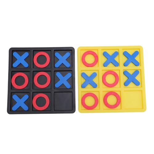 SPYMINNPOO Toe Game, XO -Brettspiel, Ideal für Familienbindung, Bildungs- und Spaß, Sicher und Langlebig, Tragbar und Vielseitig, XO Schachbrettspiel mit X und O Stücken SPYMINNPOO Toe Game, XO -Brettspiel, Ideal für Familienbindung, Bildungs- und Spaß, Sicher und Langlebig, Tragbar und Vielseitig, XO Schachbrettspiel mit X und O Stücken von SPYMINNPOO