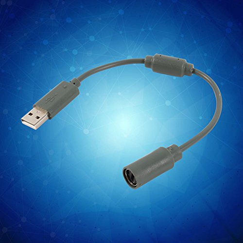 SPYMINNPOO USB Breakaway Kabel, Kabelgebundener Controller, USB Breakaway Kabeladapter, Ersatzkabel, Passend für XBOX360 von SPYMINNPOO