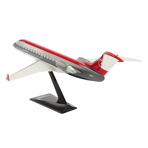 SQFZLL Ferngesteuertes Flugzeug 1:100 Flugzeugmodellspielzeug Northwest Airlines NWA CRJ-200 von SQFZLL