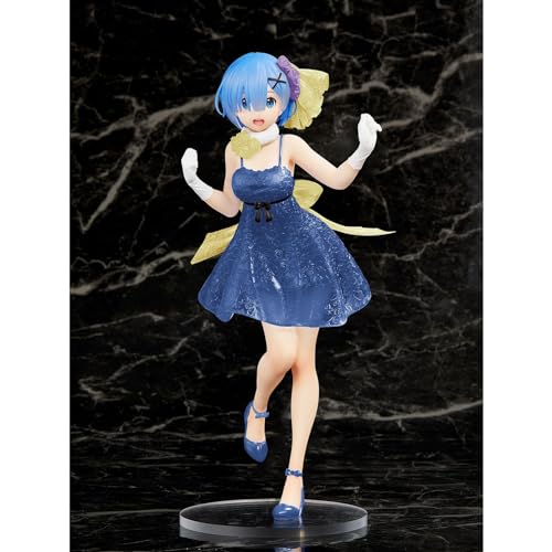 SQUARE ENIX CO, LTD. Rem Clear Dress Ver. Renewal ed. Precious Fig. 23 cm Re:Zero Starting Life in Another World von SQUARE ENIX CO, LTD.