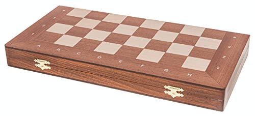 Square - Pro Schach Nr 4 Mahagoni AG - Schachspiel aus Holz - Schachbrett & Staunton 4 von SQUARE GAME